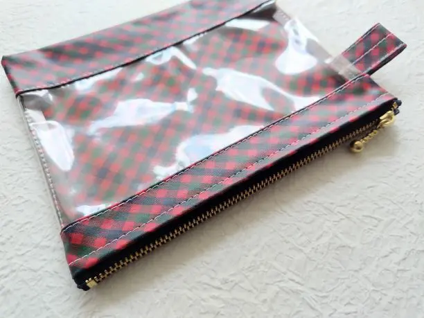 F×f S-3 クリアポーチ ファミリアチェック | リバティ×リバティ