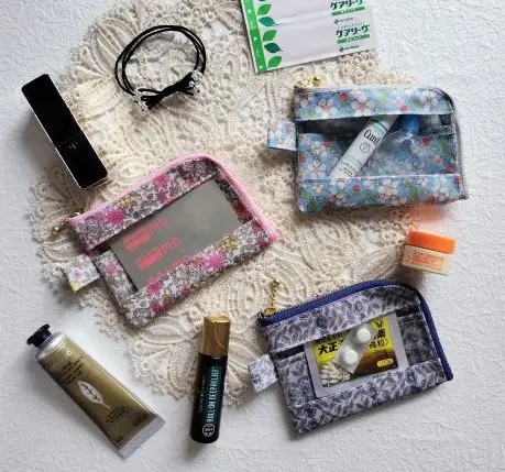 待望の改良版】キャッシュレス時代に最適！リバティのA7サイズポーチが