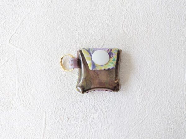 マイクロミニクリアポーチ　ロイヤルオークハウス　小銭や薬入れ　リバティ　♡豊富な色と模様が入った一枚の絵のようなデザイン