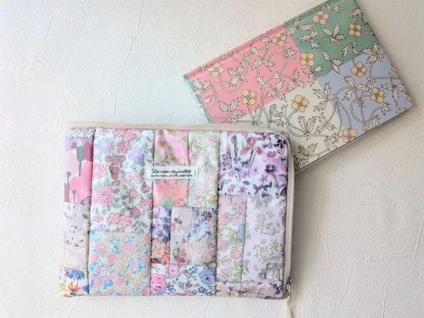 パッチワークポーチ | リバティ×リバティ