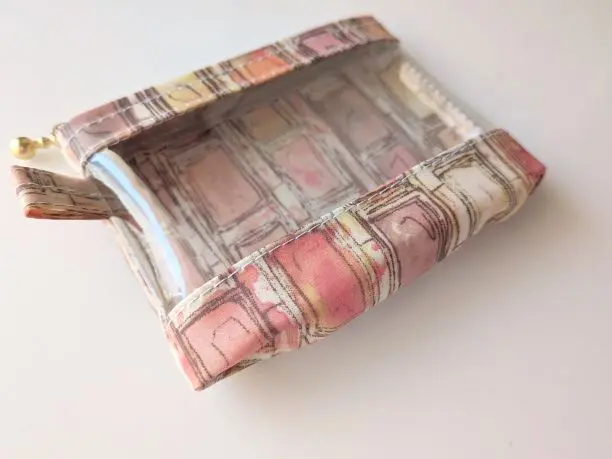 xxs-3 カードサイズ クリアポーチ イアンローズ リバティ ラミネート