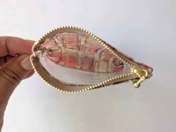 xxs-3 カードサイズ クリアポーチ イアンローズ リバティ ラミネート