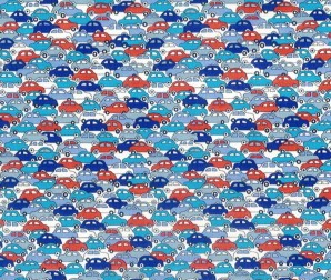 リバティプリント「Cars（カーズ）」｜子供から大人まで楽しめる車モチーフ