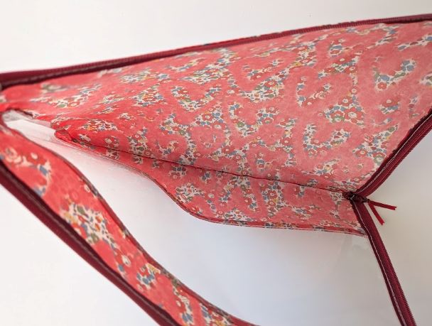 B5 L字ファスナークリアポーチ ベッツィアングラフィティ リバティ ラミネート ♡ 「ベッツィ」をフレッシュで楽しくアレンジしました - 画像 (6)