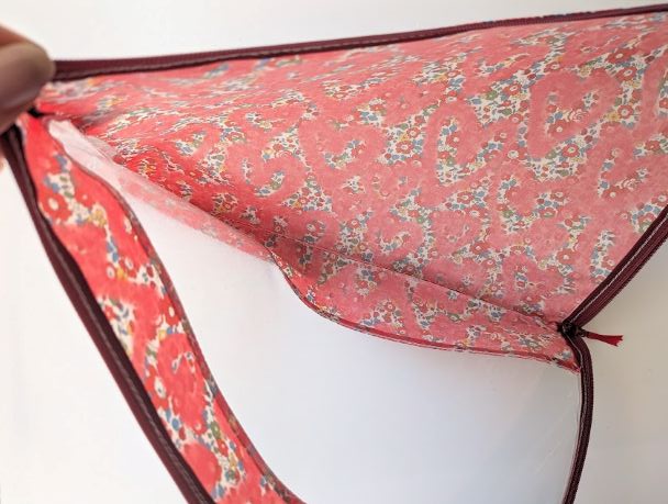 A4 L字ファスナークリアポーチ ベッツィアングラフィティ リバティ ラミネート ♡「ベッツィ」をフレッシュで楽しくアレンジ - 画像 (4)