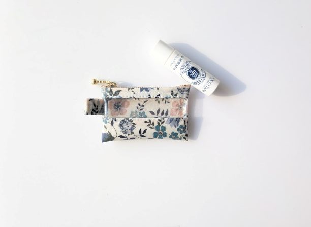 xxxs-3　9×5.5　クリアポーチ 　エデナム　リバティ　ラミネート　♡リバティプリントを代表する1柄として不動の人気