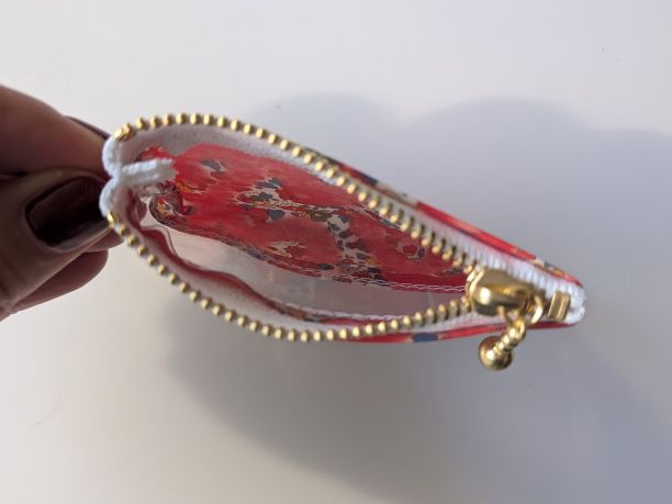 xxxs-3 9×5.5 クリアポーチ ベッツィアングラフィティ リバティ ラミネート ♡「ベッツィ」をフレッシュで楽しくアレンジしました - 画像 (6)