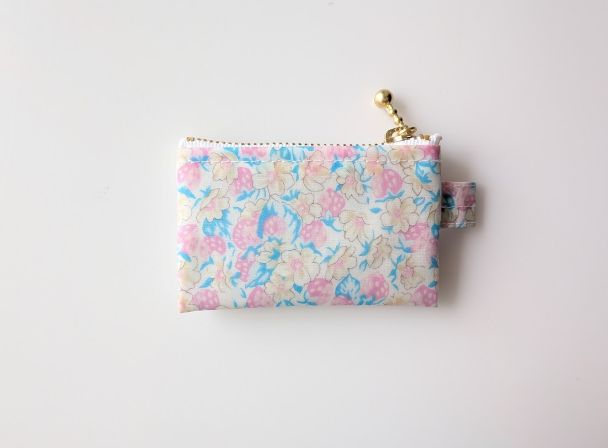 xxxs-3 9×5.5 クリアポーチ アシュテッド リバティ ラミネート ♡ - 画像 (3)