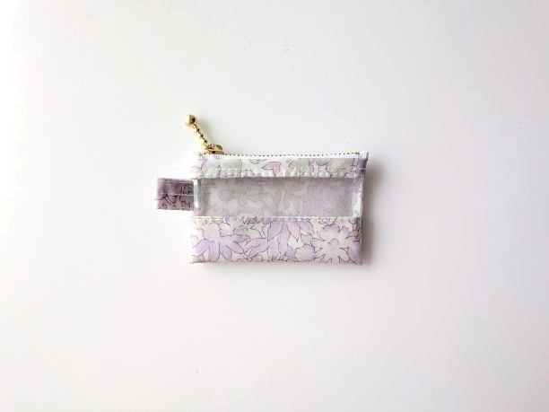 xxxs-3 9×5.5 クリアポーチ ポウィス リバティ ラミネート ♡