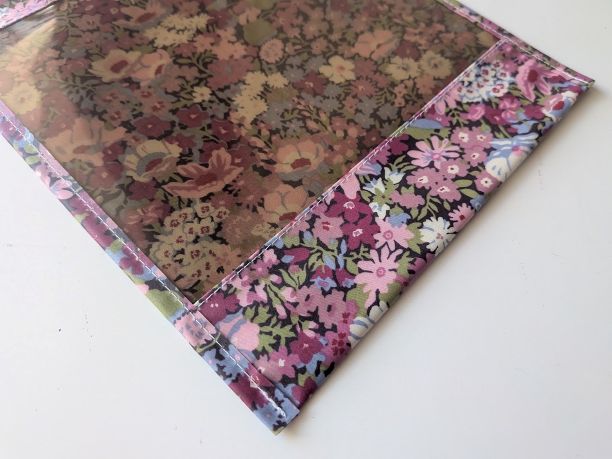 ポケットポーチ A5 ソープ リバティ ラミネート ♡ - 画像 (4)