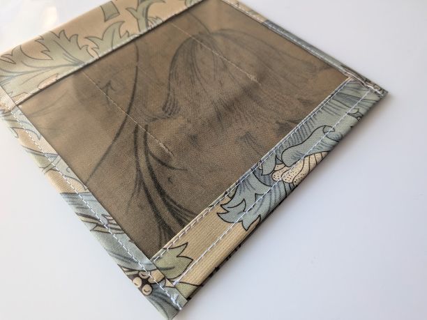 ポケットポーチ A6 アネモネ ウィリアムモリス ラミネート - 画像 (4)