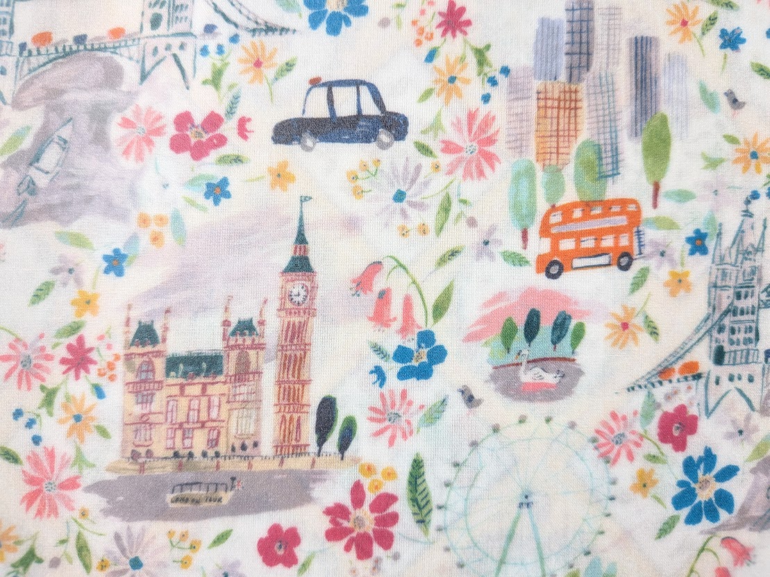 Pride and Bloom(プライド・アンド・ブルーム)|ロンドンの誇りと日常を描いた、エターナルなリバティ柄