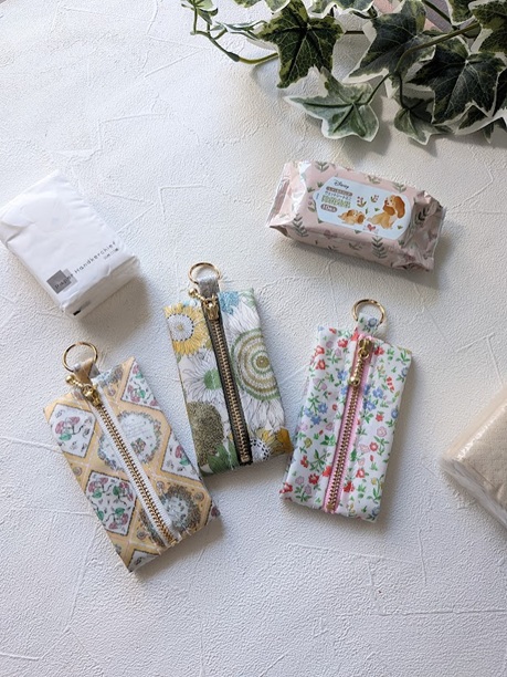 LIVINGマルシェたまプラーザ出店のお知らせ|携帯用ペーパーナプキンケースを作りました