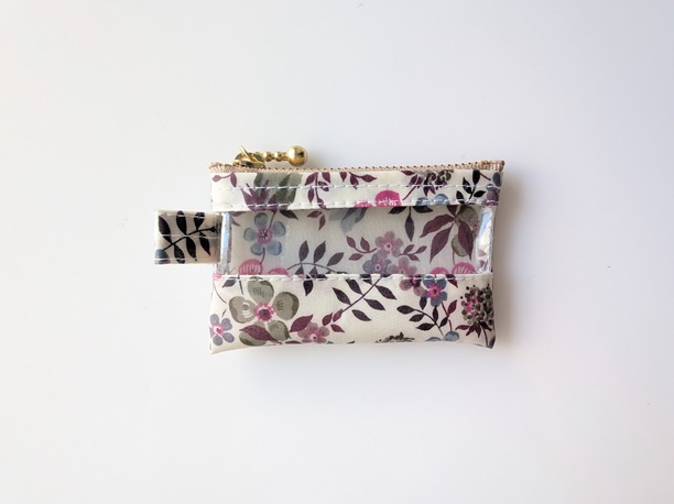 xxxs-3 9×5.5 クリアポーチ エデナム リバティ ラミネート ♡ - 画像 (2)