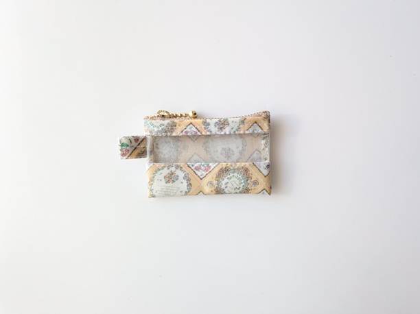 xxxs-3 9×5.5 クリアポーチ フルールフーラード リバティ ラミネート ♡