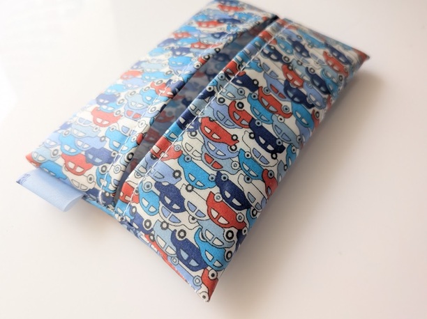 ティッシュケース カーズ リバティ ラミネート ♡リバティのアーカイブにある”車”のデザインを、新しくグラフィックに彫刻しなおしたデザイン - 画像 (5)