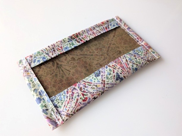 【数量限定】ポケットポーチ カードサイズ アイアンシブロッサム リバティ ラミネート ♡フィービー、エマ・アンド・ジョージーナ、ケイティ・アンド・ミリーを使ってアイアンシを再構築 - 画像 (4)