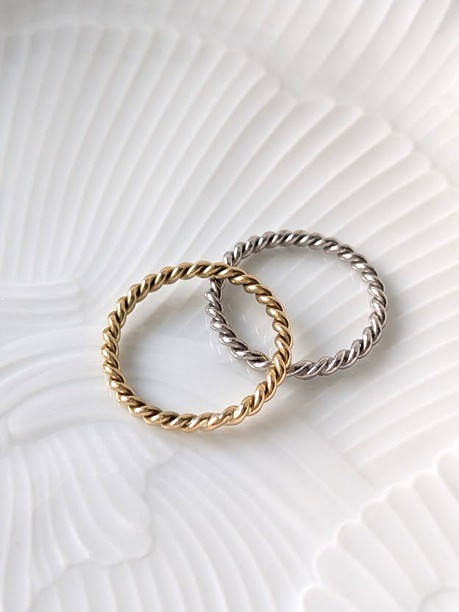 ねじねじリングを作りました|地金リングが広げてくれるジュエリーの楽しみ