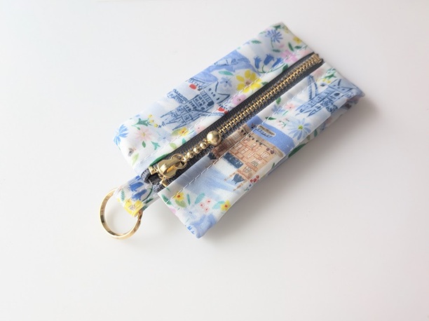 ★新商品★ 携帯用ペーパーナプキンケース ペーパーハンカチ リバティラミネート プライドアンドブルーム - 画像 (4)