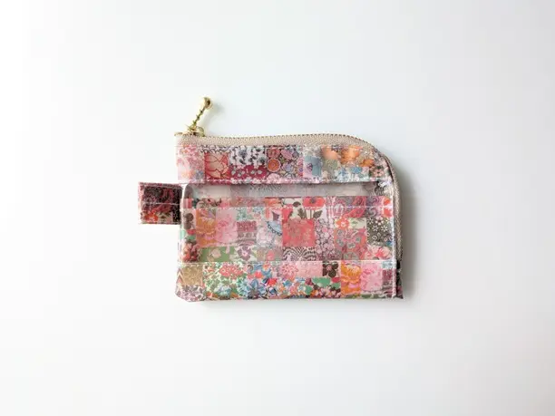 eimylove♡様　辞書バック　蓋付きケース　巾着　ハートキルティングリバティ Alley by w closet（アリーバイダブルクローゼット）の「【Alley