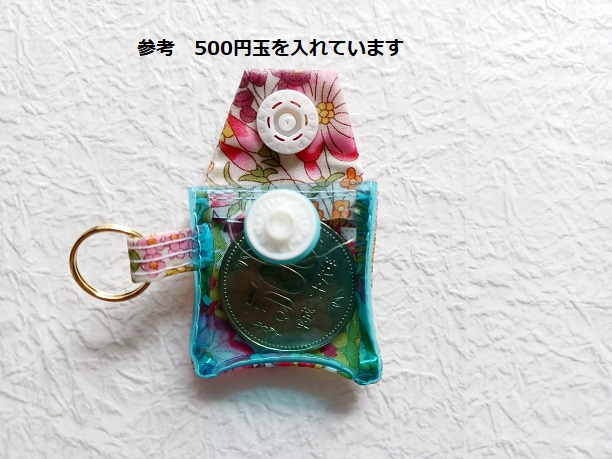 マイクロミニクリアポーチ アーカイブパッチワーク 小銭や薬入れ ♡ - 画像 (10)